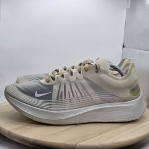 Mens Size 13 - Nike Zoom Fly SP Running Shoes Light Bone White Sail AJ9282-002